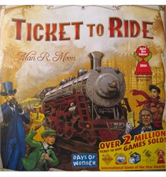 Ticket to Ride Brettspill Det originale Ticket to Ride spillet